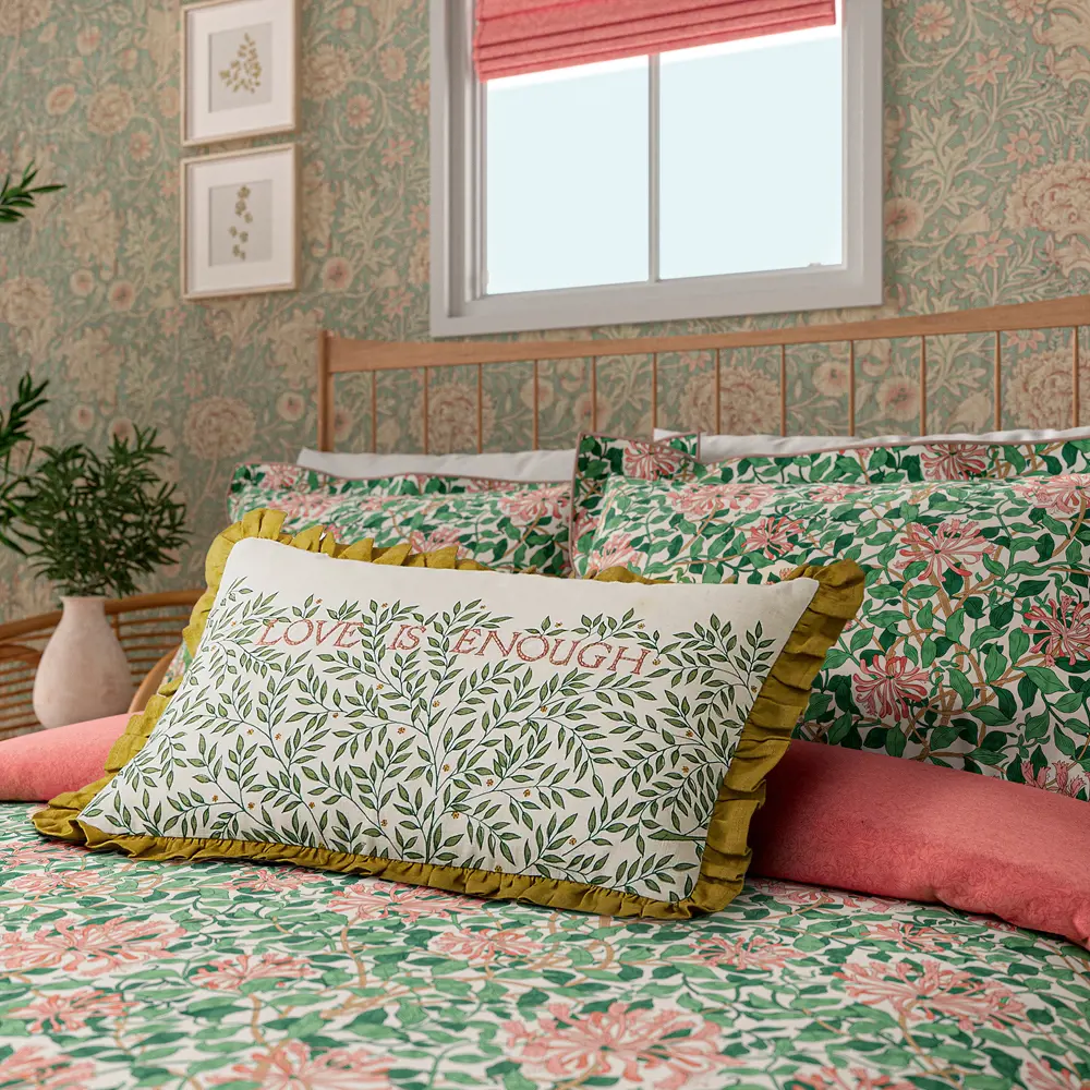 Morris & Co Love is Enough Cushion